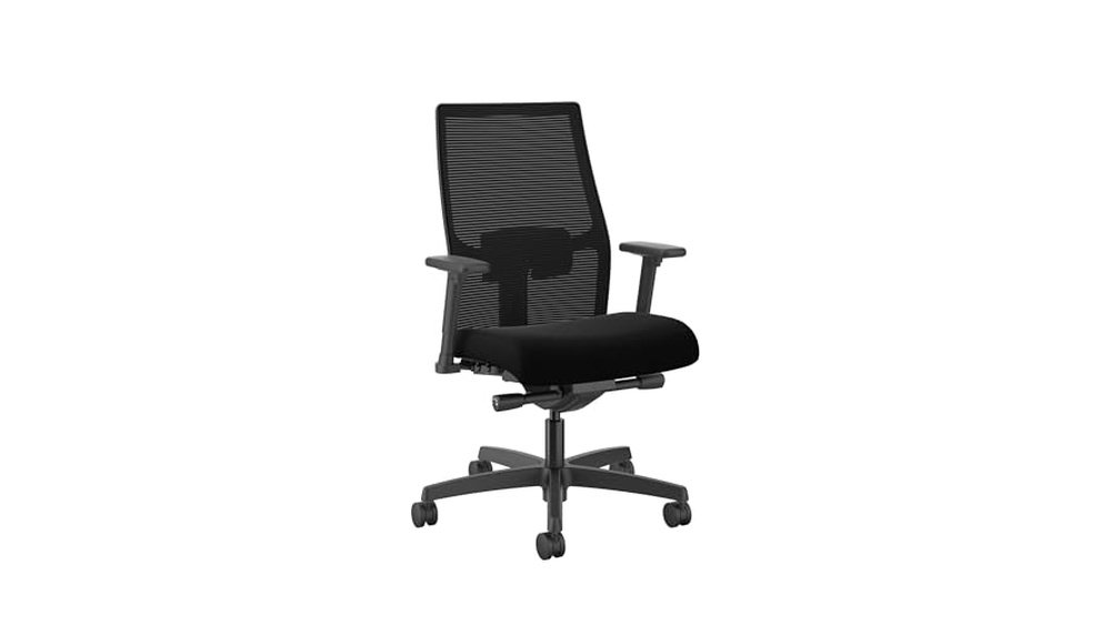 HON Ignition 2.0 Mid Back Task Chair Review: Comfort & Support - tested for student use and academic value