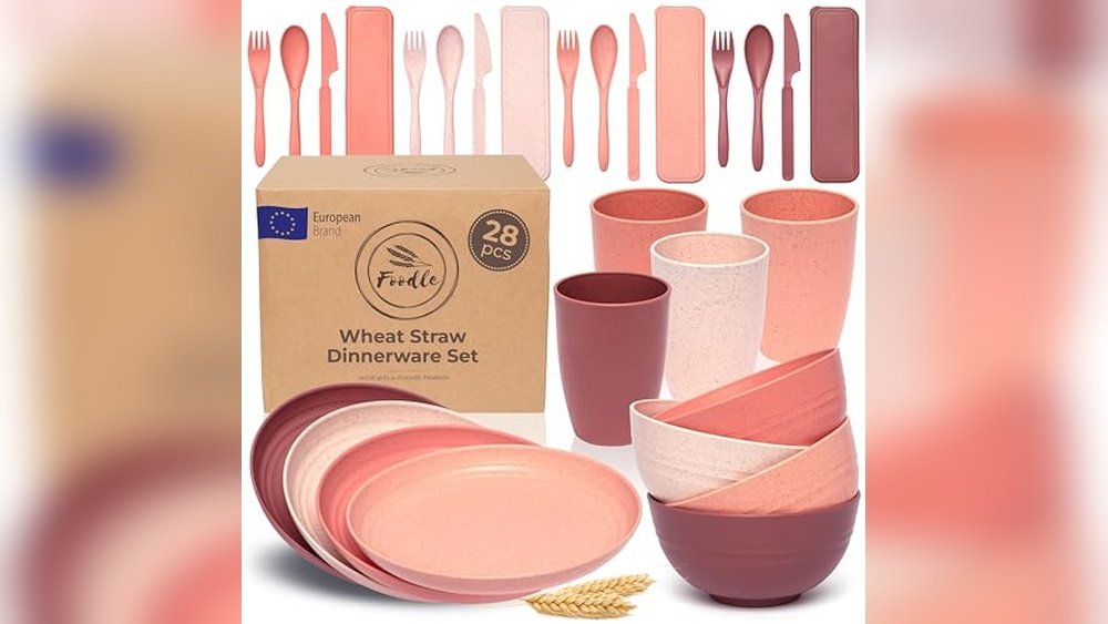 FOODLE Wheat Straw Dinnerware Set Review: Safe, Durable & Kid-Friendly b0d2nrs49h.jpg