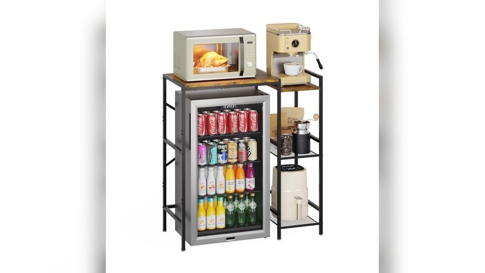 Yuyetuyo Mini Support: Versatile Storage for Kitchen & Dorm b0dy75smpl.jpg
