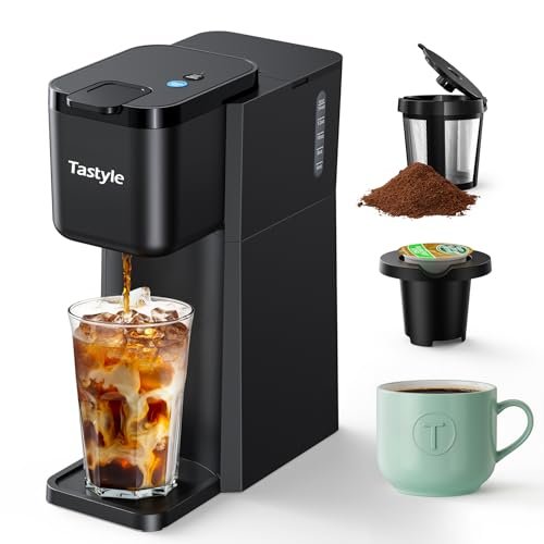 Tastyle Mini Hot & Iced Coffee Maker Review: Best Single Serve Brewer - hands-on review and testing for students